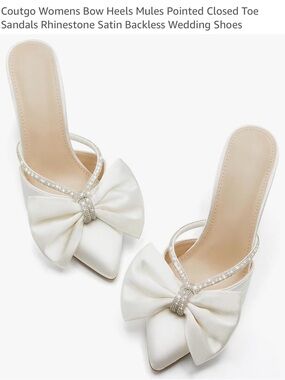 Satin Wedding Heels
